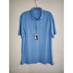 NWT Matte Grey Regiment Nautilus Blue Golf Polo Men's Size XL